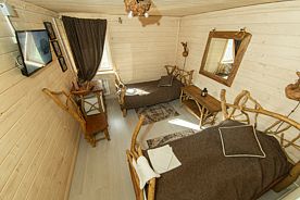 Двухместный номер Standard с красивым видом из окна 2 отдельные кровати, Агроусадьба Павлова, Калязинский район