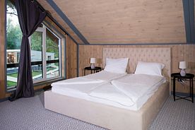 Двухместный полулюкс 4 Lux с красивым видом из окна двуспальная кровать, Глэмпинг Малина, Зеленоградск