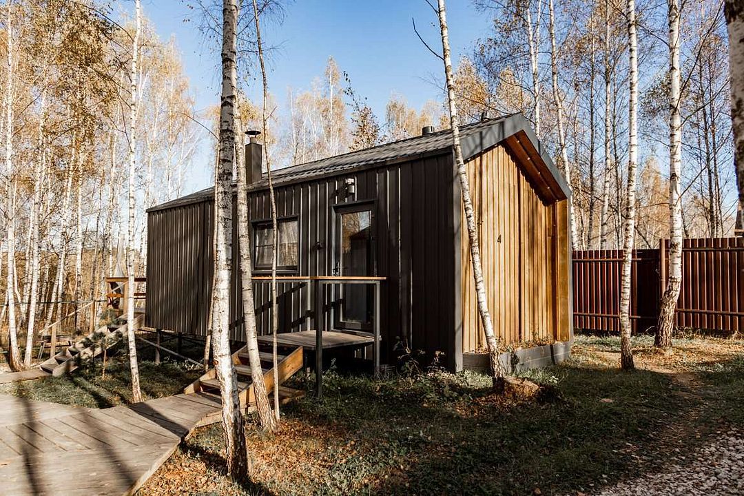 Коттедж 2-местный 1-комнатный (с банным чаном)