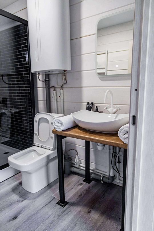 Коттедж 2-местный 1-комнатный (с банным чаном)