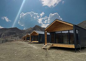 Барнхаус, Глэмпинг Горный ветер, село Гуниб