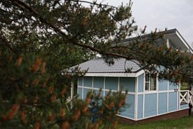 Двухместный коттедж Standard двуспальная кровать, Гостевой дом Sumeria House Karelia, поселок Импилахти