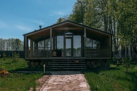 Барнхаус Люкс Большой  Номера домов: 1,2, Загородный эко-клуб Лес & сад, село Крапивна