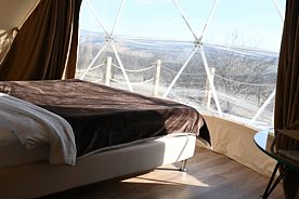 Двухместный номер Standard с красивым видом из окна 2 отдельные кровати, Глэмпинг The Garden, Минеральные Воды