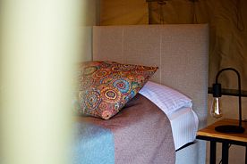 Двухместный номер Standard с красивым видом из окна двуспальная кровать, Глэмпинг Солнечноселье, Бахчисарайский район