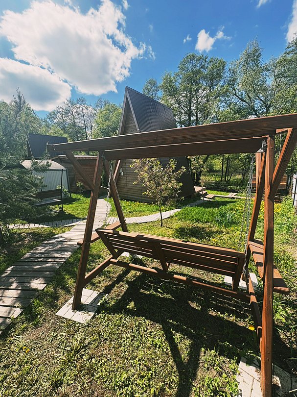 Домик 2-местный 1-комнатный (№1, с беседкой)