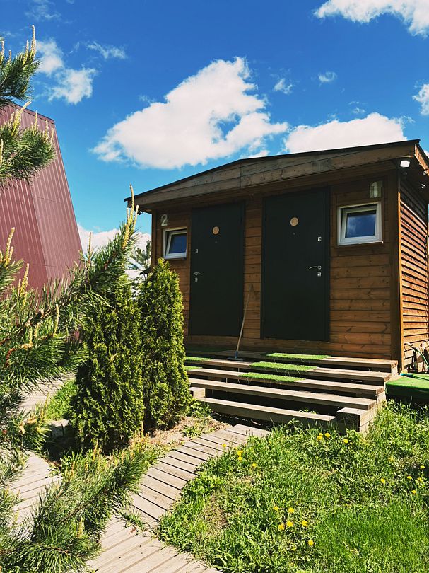 Домик 2-местный 1-комнатный (№2, с фурако)