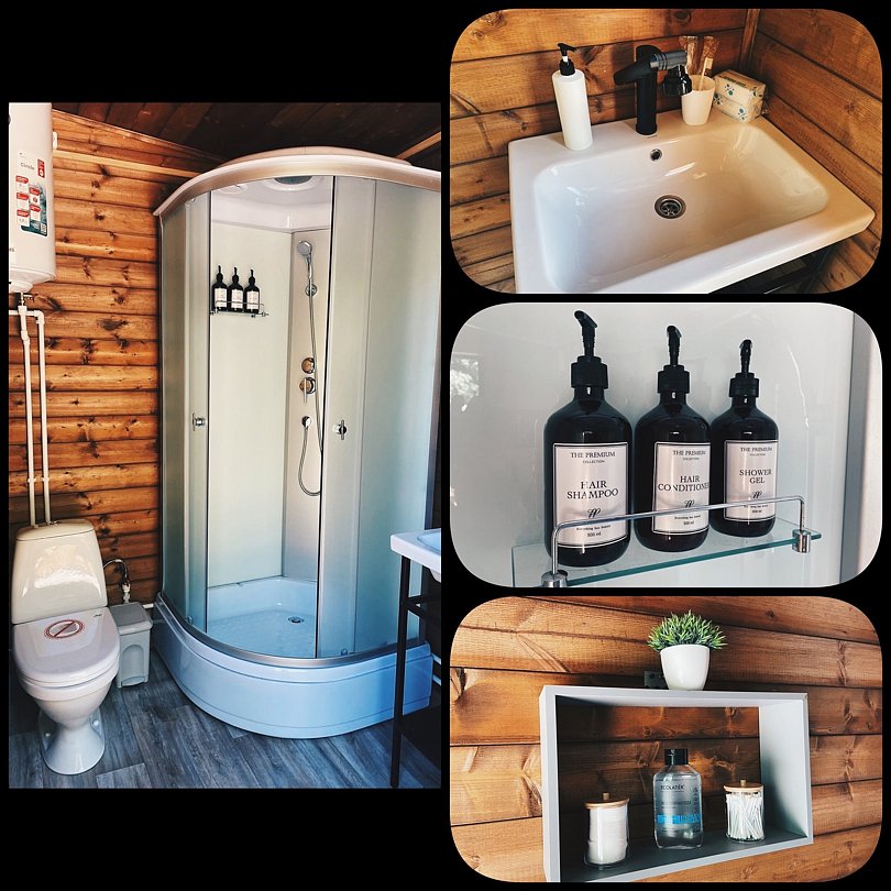 Домик 2-местный 1-комнатный (№2, с фурако)