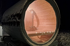 Домик с русской баней, Глэмпинг Астрале Парк, Рязанский район