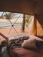 Двухместный номер Standard с красивым видом из окна двуспальная кровать, Глэмпинг Веззика, Волховский район