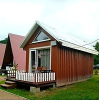 Двухместное бунгало c 1 комнатой с красивым видом из окна двуспальная кровать, Загородный клуб На Вуоксе, Приозерский район