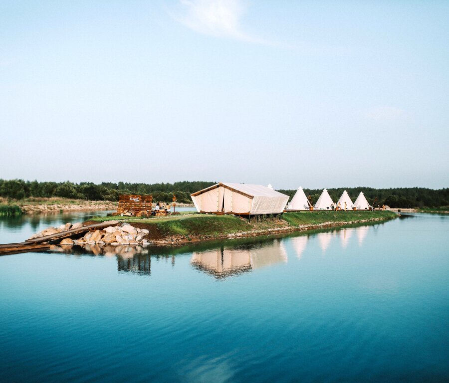 Глэмпинг Остров Кемп (Ostrov Camp), Ленинградская область, Ропша Ломоносовский район