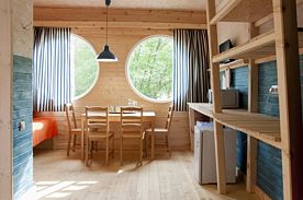 Дом Глазастик с видом на реку, Рыболовная база Причал рыбака, Харабалинский район