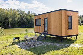 Коттедж с видом на реку, Йога-Глэмпинг Белые Ключи, Боровск