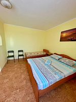 Трёхместный номер Economy с видом на море, База отдыха Кактус, Оленевка