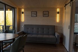 Апартаменты с красивым видом из окна, База отдыха Панорамный , Усьва