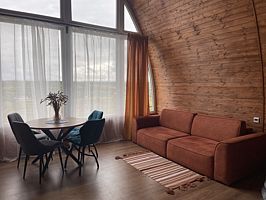 Двухместный номер Standard Мансарда с балконом и с красивым видом из окна двуспальная кровать, Глэмпинг Матерра, Одоев