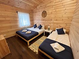 Коттедж с 2 комнатами, Дома в аренду Ладожские дюны, Ларионово