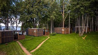 Глэмпинг Высокий берег 