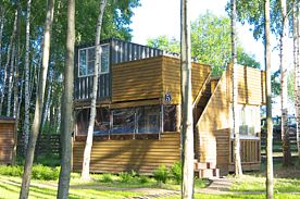 Четырёхместный номер Superior с балконом и с красивым видом из окна, Глэмпинг Высокий берег , Юрьевец