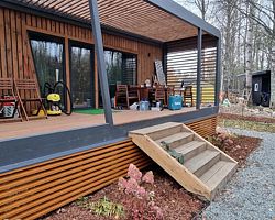 Четырёхместный коттедж Standard 2 отдельные кровати, База отдыха Нуозъярви, Пряжинский район