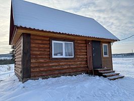 Двухместный коттедж с красивым видом из окна двуспальная кровать, База отдыха Марьино, Белорецкий район