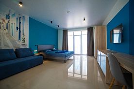Suite Mini Морской 2-местный 1-комнатный, База отдыха Променад, Кирилловка