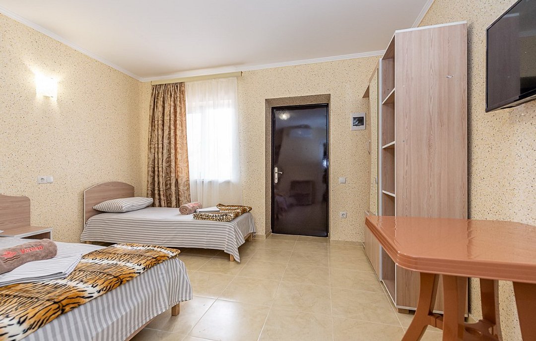 Люкс 3-местный 1-комнатный (с кухней)