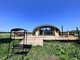 Лодж комфорт с купелью, Глэмпинг Северный Крым, Луга