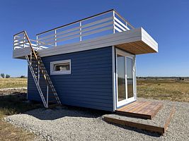 Номер Standard с балконом и с красивым видом из окна, Глэмпинг Полынь, Золотое