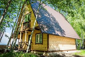 Сруб, База отдыха Медвежий угол Увильды, село Губернское