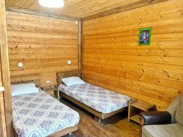 Двухместный номер Superior 2 отдельные кровати, База отдыха Дежавю, село Узнезя