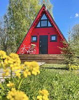 Трёхместный коттедж, Глэмпинг А у реки, Новомихайловское