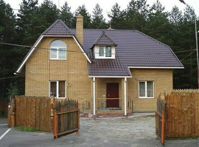 каменный коттедж | На опушке, Свердловская область