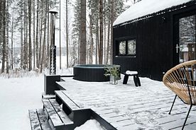 Коттедж Superior, База отдыха Хютте, Шалашная