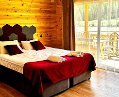 Дом 2-мест КЕДР КОМФОРТ +, База отдыха Атмосфера Алтая, село Акташ