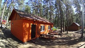 Шестиместный семейный коттедж с красивым видом из окна, База отдыха Командор, Ломоносовский район