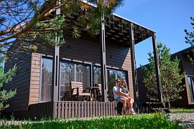 Шале с красивым видом из окна, База отдыха Манжерок шале , Манжерок