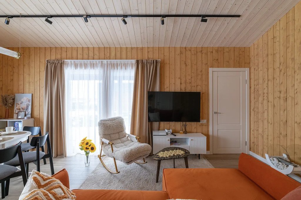 Частный дом Уютный с панорамными окнами с выходом на террасу, Московская область: фото 4