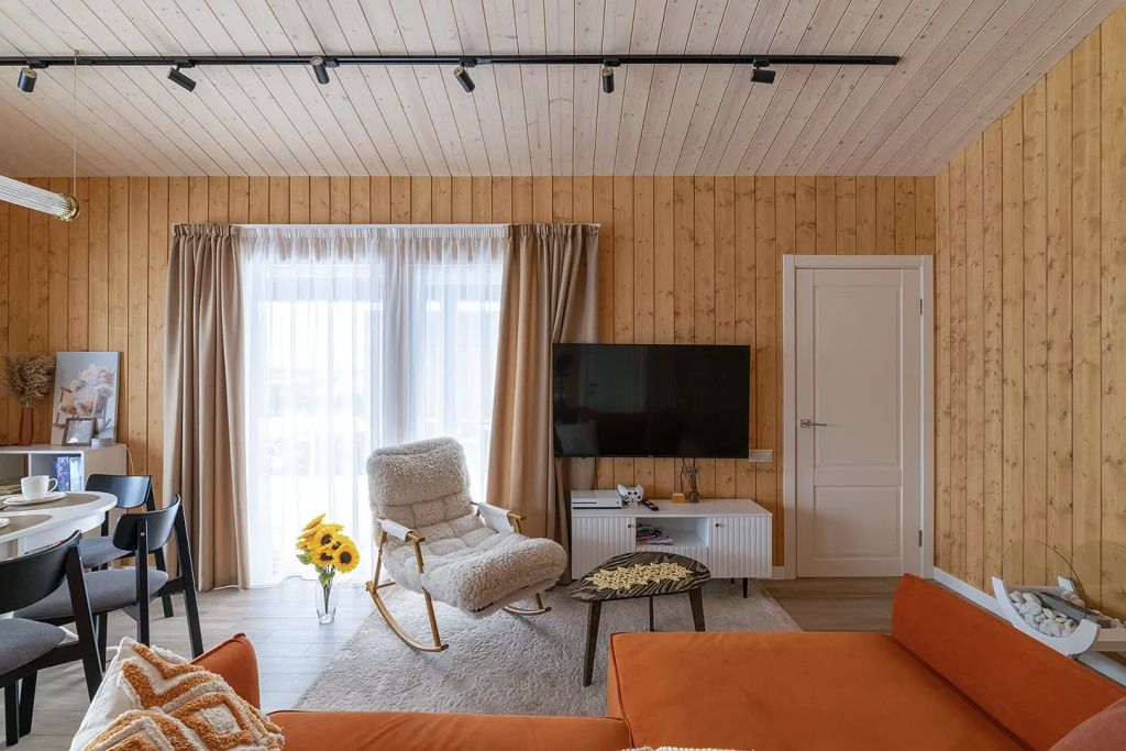 Частный дом Уютный с панорамными окнами с выходом на террасу, Московская область: фото 4