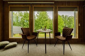 Двухместный номер Standard с красивым видом из окна двуспальная кровать, Глэмпинг Хат Хаус, Александрия