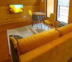 Семейный коттедж с красивым видом из окна, База отдыха Дом четырех стихий, поселок Красная Глинка