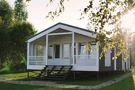 Двухместный коттедж Superior, Кемпинг Зеленый островок, Якунино