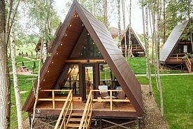 Коттедж с 2 комнатами, Эко-парк РивеРест, поселок Волочаевка