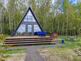 Дом № 4 А Фрейм, Глэмпинг Дача без забот, Якшино