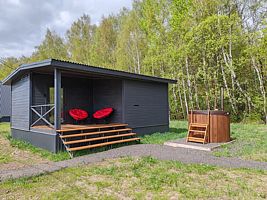 Дом № 3 Пергола с 2 комнатами, Глэмпинг Дача без забот, Якшино