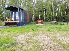 Мини БарнХаус Дом № 5, Глэмпинг Дача без забот, Якшино
