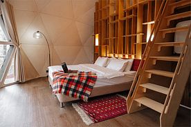 Купольный шатер, База отдыха Жарки, Саяногорск