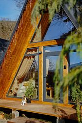 Глэмпинг Экосказка с видом на горы