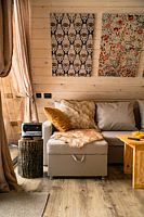 Четырёхместный коттедж с балконом и с красивым видом из окна, Глэмпинг Экосказка с видом на горы, Красная поляна